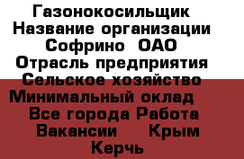 Газонокосильщик › Название организации ­ Софрино, ОАО › Отрасль предприятия ­ Сельское хозяйство › Минимальный оклад ­ 1 - Все города Работа » Вакансии   . Крым,Керчь